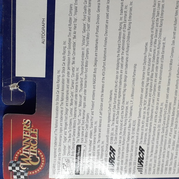 #1 Dale Earnhardt Jr CocaCola Chevy Monte Winners Circle 1998 12.50 🇨🇦Ship - Picture 13 of 16